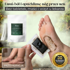 Kiyo – Nocne Japońskie Plastry Oczyszczające