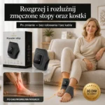 PulsivoEMS - Bezprzewodowy masażer stopy i kostki z ciepłem oraz wibracjami